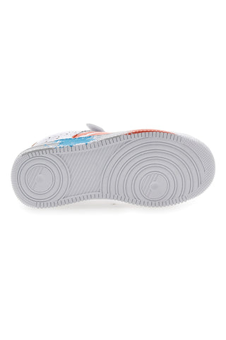 Sneakers Bianche con Dettagli Colorati PITT KIDS K191562