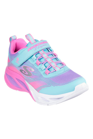 Rosa und blaue Turnschuhe Skechers S-Lights: Cosmic Glow