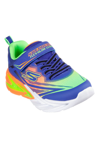 Sneakers Blu e Verdi Con Luci Colorate Skechers S-Lights: Flex-Glow Ultra