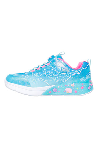 Sneakers Azzurre e Rosa Con Luci Skechers S-Lights Mermaid Dreams
