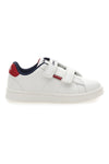 Sneakers Bianche e Blu con Velcro LEVI'S 0218