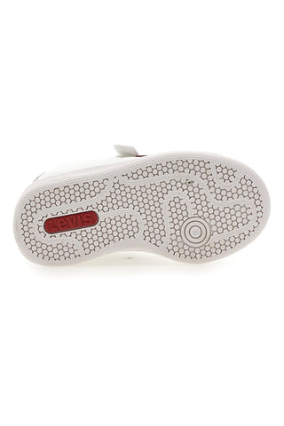 Sneakers Bianche e Rosa con Velcro LEVI'S BELL JR MINI