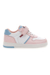 Sneakers Bianche e Rosa con Tomaia Traforata e Velcro LEVI'S 3004