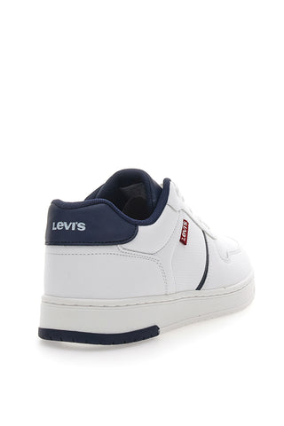 Levi's – Kick SE – Sneaker in Weiß und Marineblau