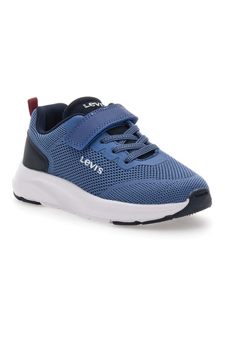 Sneakers Blu Con Tomaia in Mesh e Velcro LEVI'S 1595