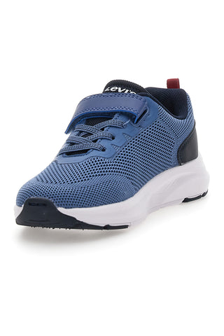 Sneakers Blu Con Tomaia in Mesh e Velcro LEVI'S 1595