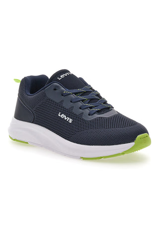 Sneakers Navy con Lacci e Suola Bianca LEVI'S 08000