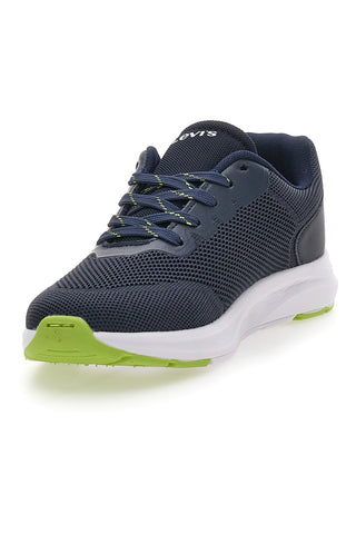 Sneakers Navy con Lacci e Suola Bianca LEVI'S 08000