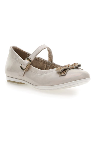 Puderrosa Ballerinas mit Riemen und Schleife LAURA BIAGIOTTI AG17070