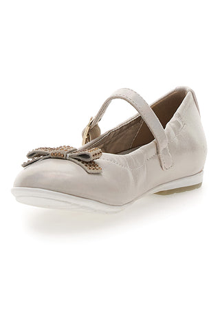 Puderrosa Ballerinas mit Riemen und Schleife LAURA BIAGIOTTI AG17070