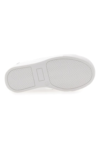Weiße Sneakers mit seitlichem Reißverschluss LAURA BIAGIOTTI AGI7048