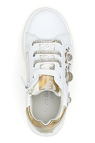 Laura Biagiotti Weiße Turnschuhe AG17044