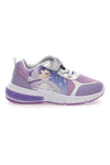 Lila Sneakers mit Lichtern und Klettverschluss Frozen D11551M