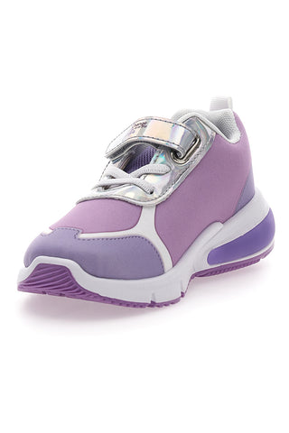 Lila Sneakers mit Lichtern und Klettverschluss Frozen D11551M