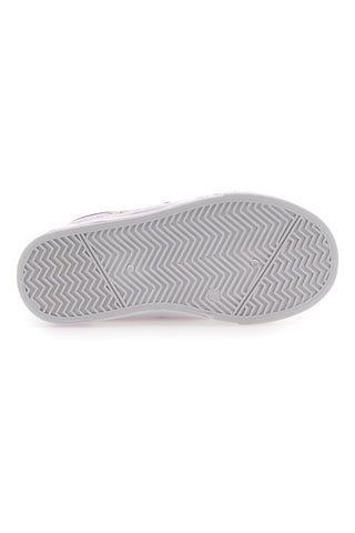 Sneakers Viola Con Luci e Strappo in Velcro Frozen D11542M