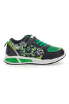 Sneakers Nere e Verdi con Luci e Velcro Avengers Hulk R1010201T