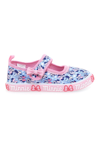 Sandali Rosa E Azzurri con Fiocco e Velcro MINNIE D3010680T
