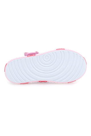 Rosa-blaue Sandalen mit Schleife und Klettverschluss MINNIE D3010680T