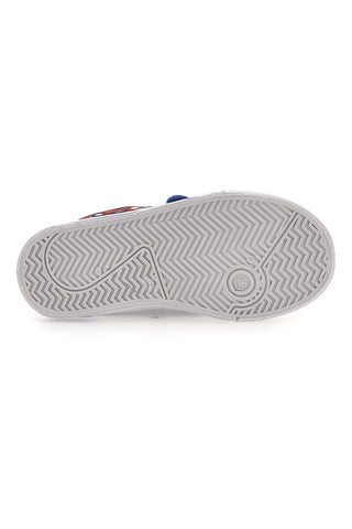 Blaue Sneakers mit Lichtern und weißer Gummispitze SPIDERMAN R1310509T