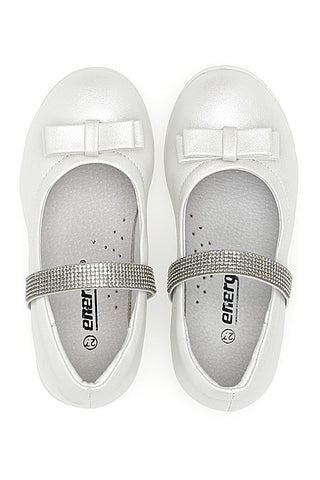 Ballerine con fiocco bianche ENERGY E707