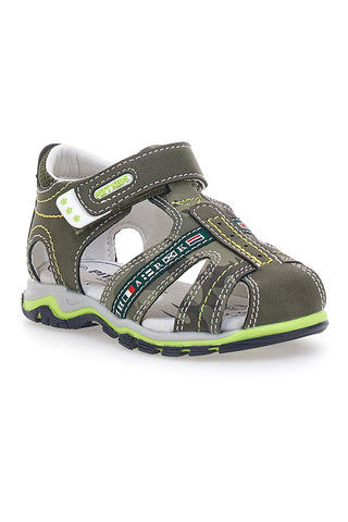 Sandali verdi con Velcro Pitt Kids 12540