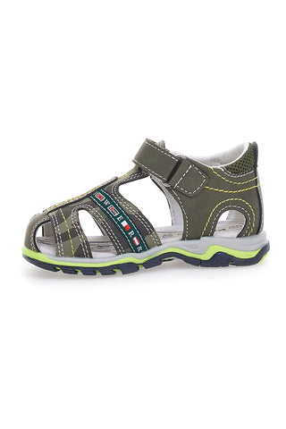 Sandali verdi con Velcro Pitt Kids 12540