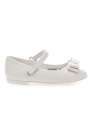 Ballerine Bianche con Cinturino e Fiocco GRAZIE GIRL 39G2509S