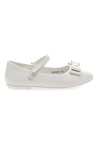 Ballerine Bianche con Cinturino e Fiocco GRAZIE GIRL 39G2509S
