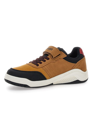 Joma J.Jarama JR 2524 wasserabweisende lederfarbene Sneakers mit kontrastierenden Details
