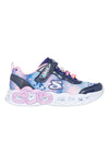 Sneakers blu con cuori luminosi Skechers Infinite Heart Lights Heart Jewels