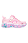 Sneakers rosa con glitter e suola decorata Skechers Play Scene Fun Squad