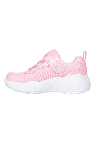 Sneakers rosa con glitter e suola decorata Skechers Play Scene Fun Squad