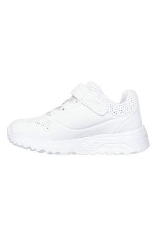 Sneakers bianche con cuori multicolor Skechers Uno Lite Love Levitate