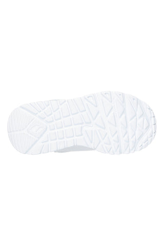 Sneakers bianche con cuori multicolor Skechers Uno Lite Love Levitate