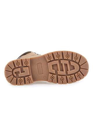 Pitt Kids BP305301 Beige Stiefeletten mit Reißverschluss