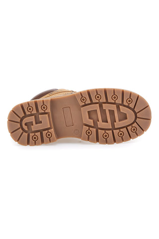 Cognacfarbene Stiefeletten mit komfortablem Reißverschluss, Pitt Kids BP8205511