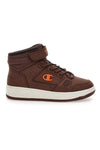 Sneakers mid marroni con strappo Champion RD18 Mid Comb B PS