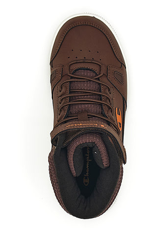 Sneakers mid marroni con strappo Champion RD18 Mid Comb B PS