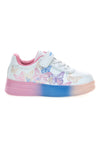 Sneakers bianche con farfalle e luci M-kids MG25123
