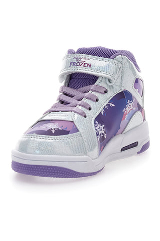 Sneakers bianche con dettagli viola Frozen D13188MC