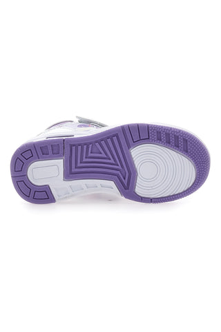 Sneakers bianche con dettagli viola Frozen D13188MC