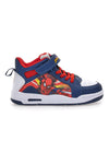 Sneakers blu con luci e chiusura a strappo Spiderman M13194MC