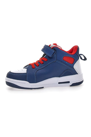 Sneakers blu con luci e chiusura a strappo Spiderman M13194MC