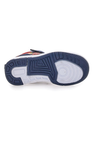 Sneakers blu con luci e chiusura a strappo Spiderman M13194MC