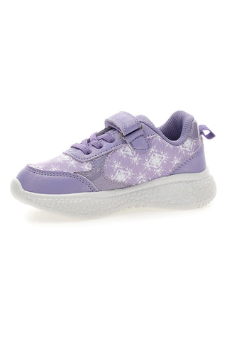 Lila Sneakers mit Frozen-Lichtern D13069MC