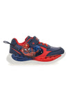Blaue und rote Sneakers mit Lichtern Spiderman M13063MC