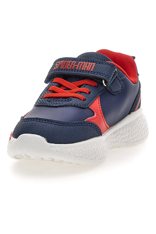Blaue und rote Sneakers mit Lichtern Spiderman M13063MC