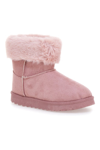 Stivaletti rosa con pelliccia sintetica Pittarello Love PK1643B