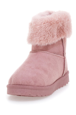 Stivaletti rosa con pelliccia sintetica Pittarello Love PK1643B