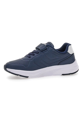 Levi's – LARRY J – Blaue Sneakers mit Klettverschluss